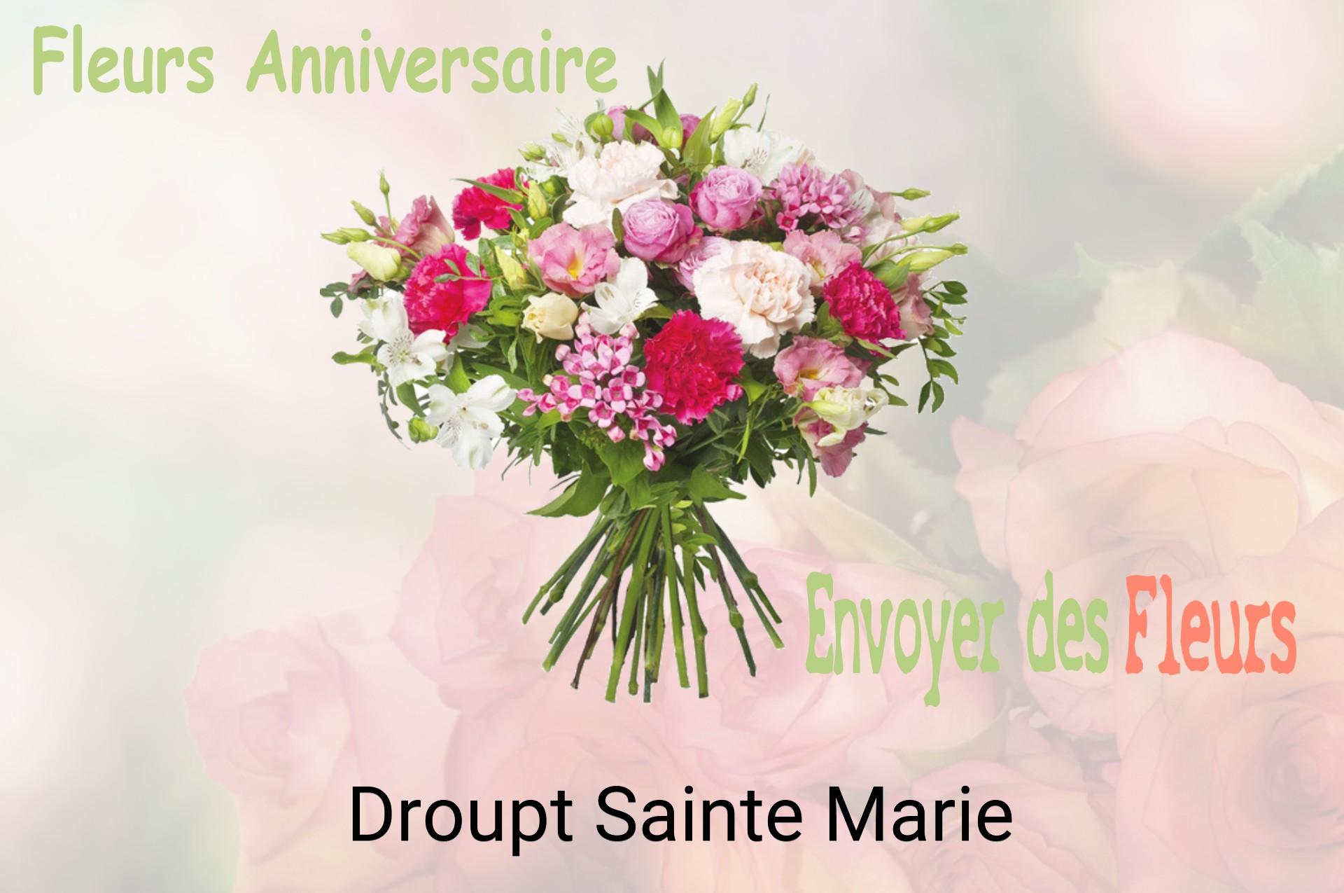 Bouquet de fleurs d’anniversaire livré à Droupt-Sainte-Marie